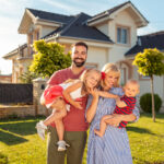 family buying home with eem loan